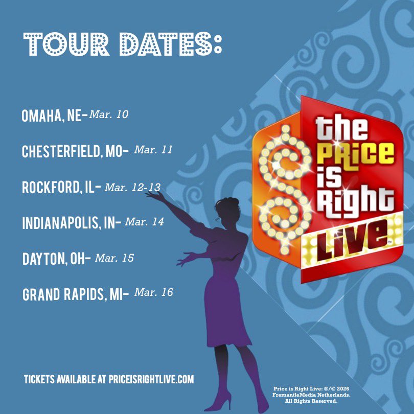 Price Is Right Live! (On Tour Now!) tweet media