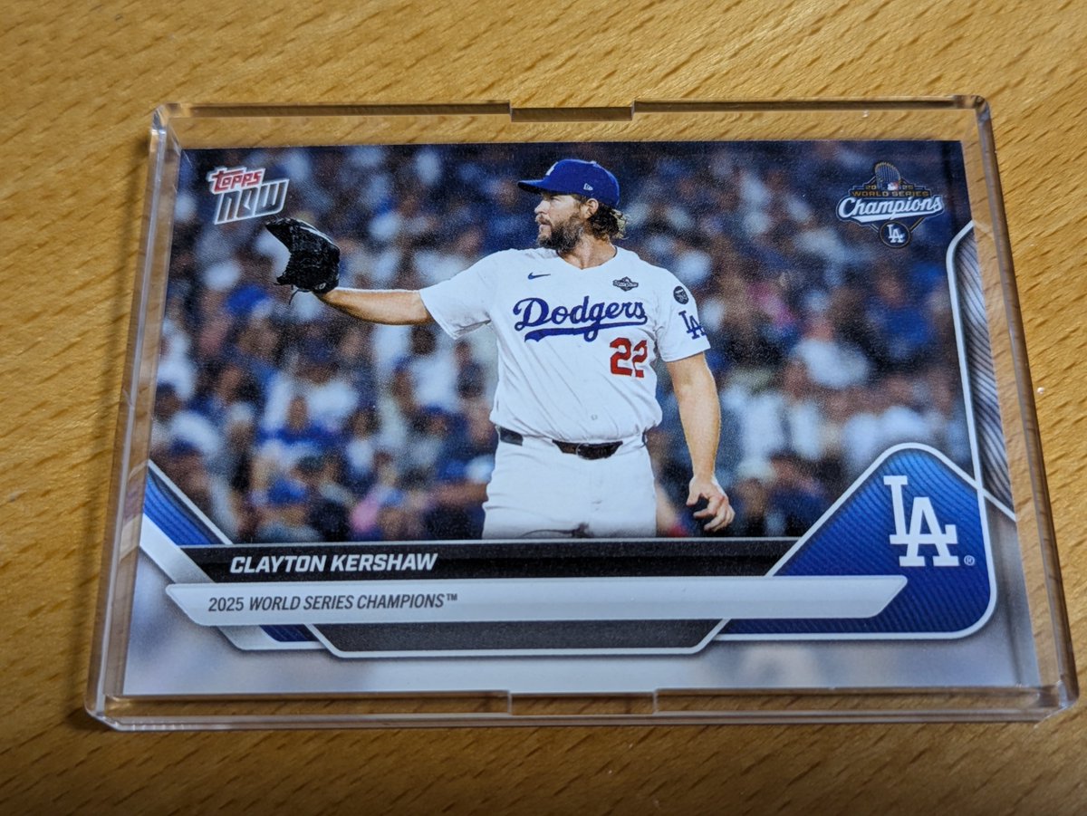 クレイトン・カーショウ ワールドシリーズセットのsp ちょっといろいろ