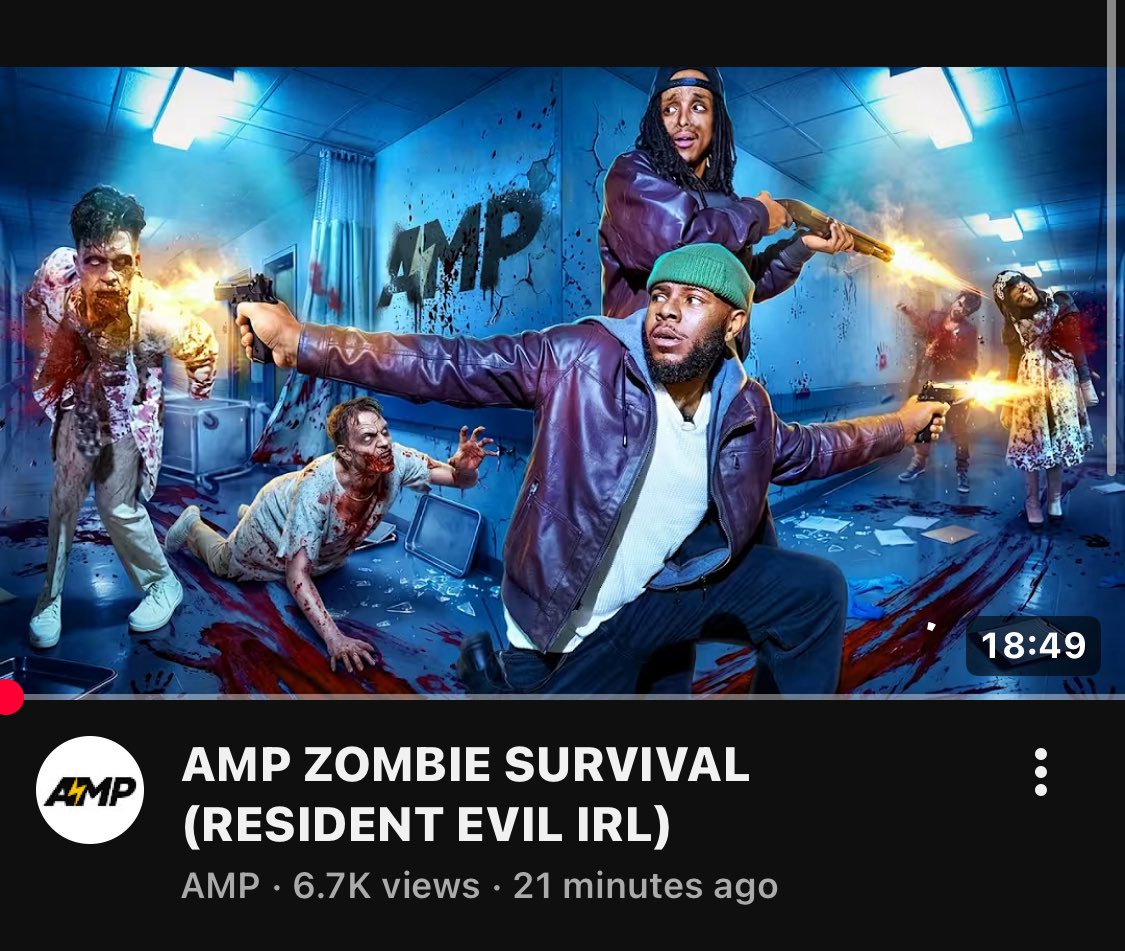 New AMP vid is fire 🔥