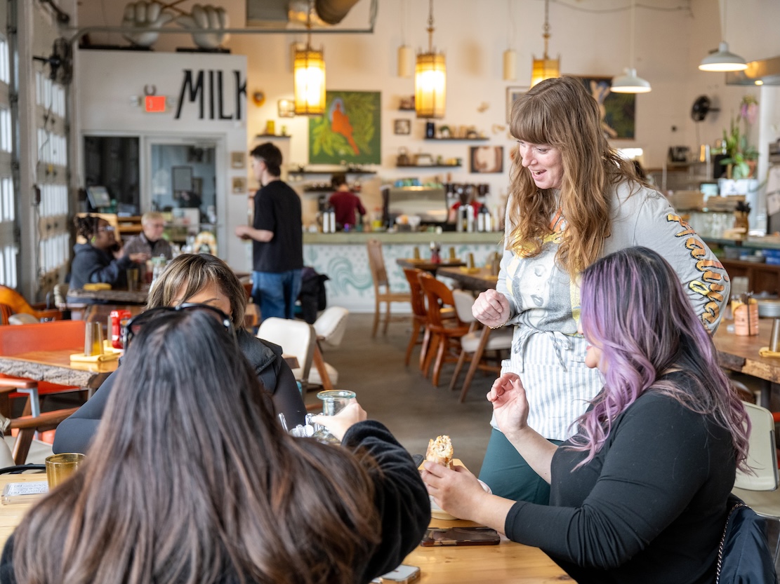 Family ties: Chef Jonathan Brooks celebrates matriarchs as Milktooth evolves into Arlene’s. Details at @ibjnews: ibj.com/articles/chef-…