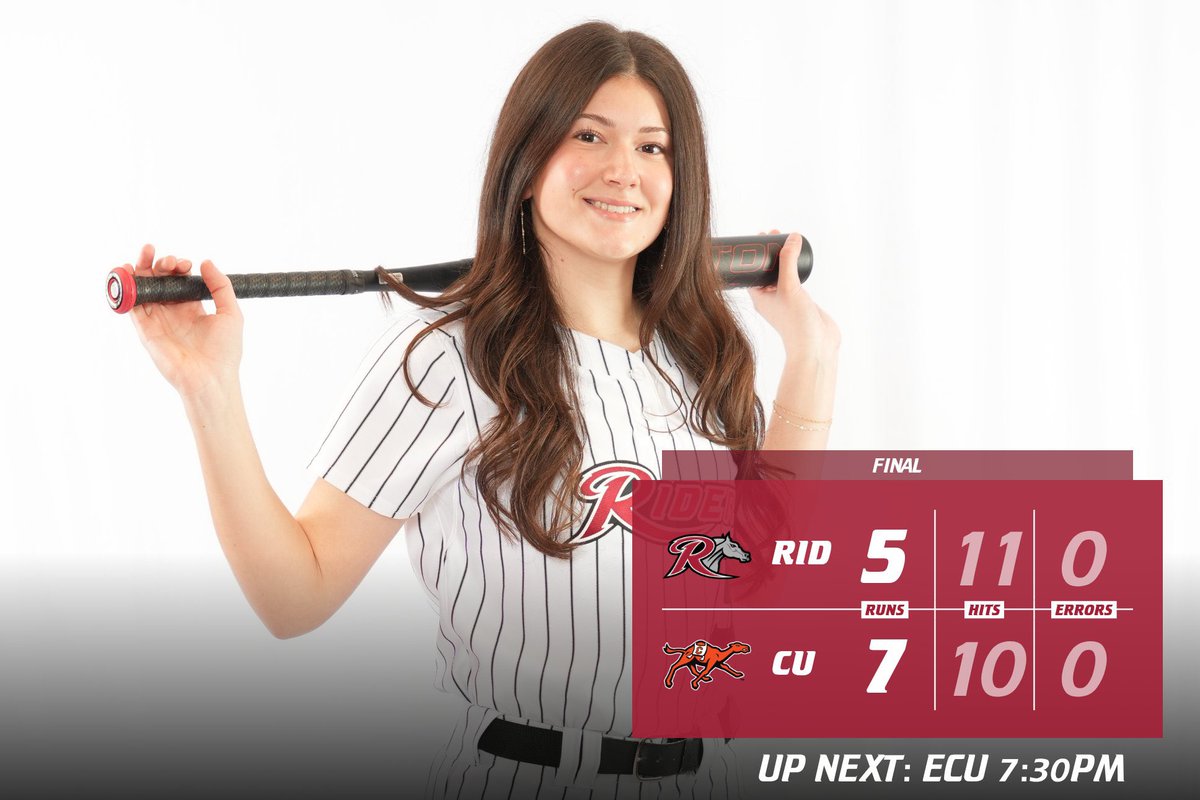 Rider Softball tweet media