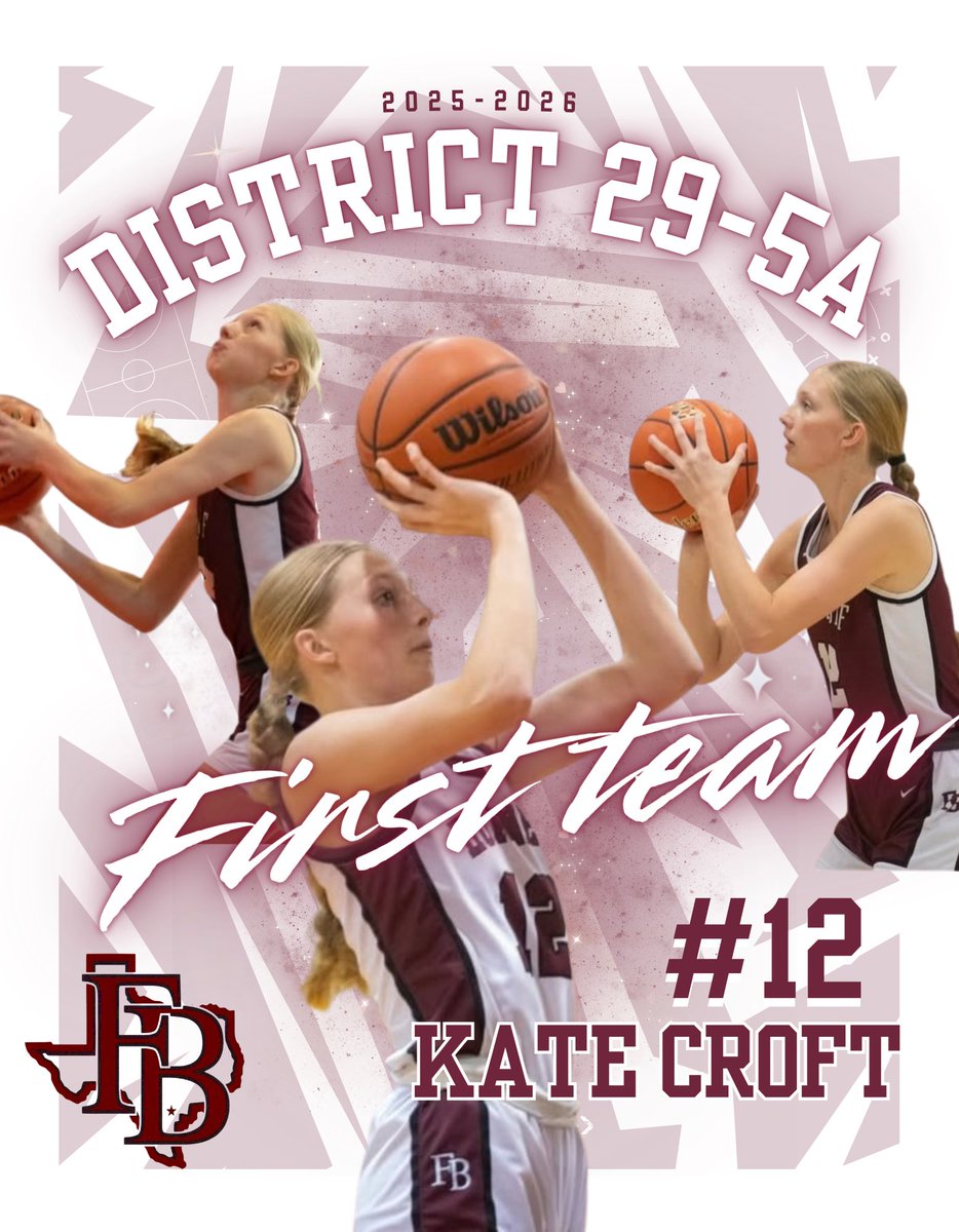 FBGirlsBball's tweet photo. Congratulations!! First Team All-District.
A well deserved honor.
Proud of you for the season you had and the way you compete every night.
Junior #12 Kate Croft 

GO HORNETS 🏀

#CPH @bluff_sports @reycastillo361 @ChrisThomasson7 @LarissaLiska https://t.co/HllKaRc5Lr