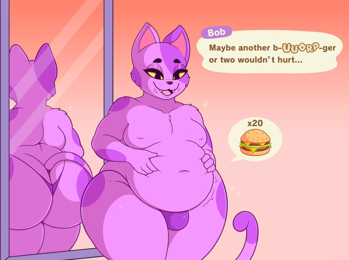 blepwep's tweet photo. Eating burgers in his underwear, classic Bob https://t.co/RezJePkaMQ