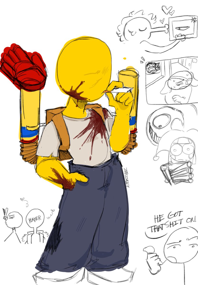 “Playtime butcher” YOU STINK.
.
.
#ppt #PoppyPlaytimeChapter5 #PoppyPlaytimefanart #poppyplaytimethedoctor #PoppyPlaytime #DigitalCircus #fanart