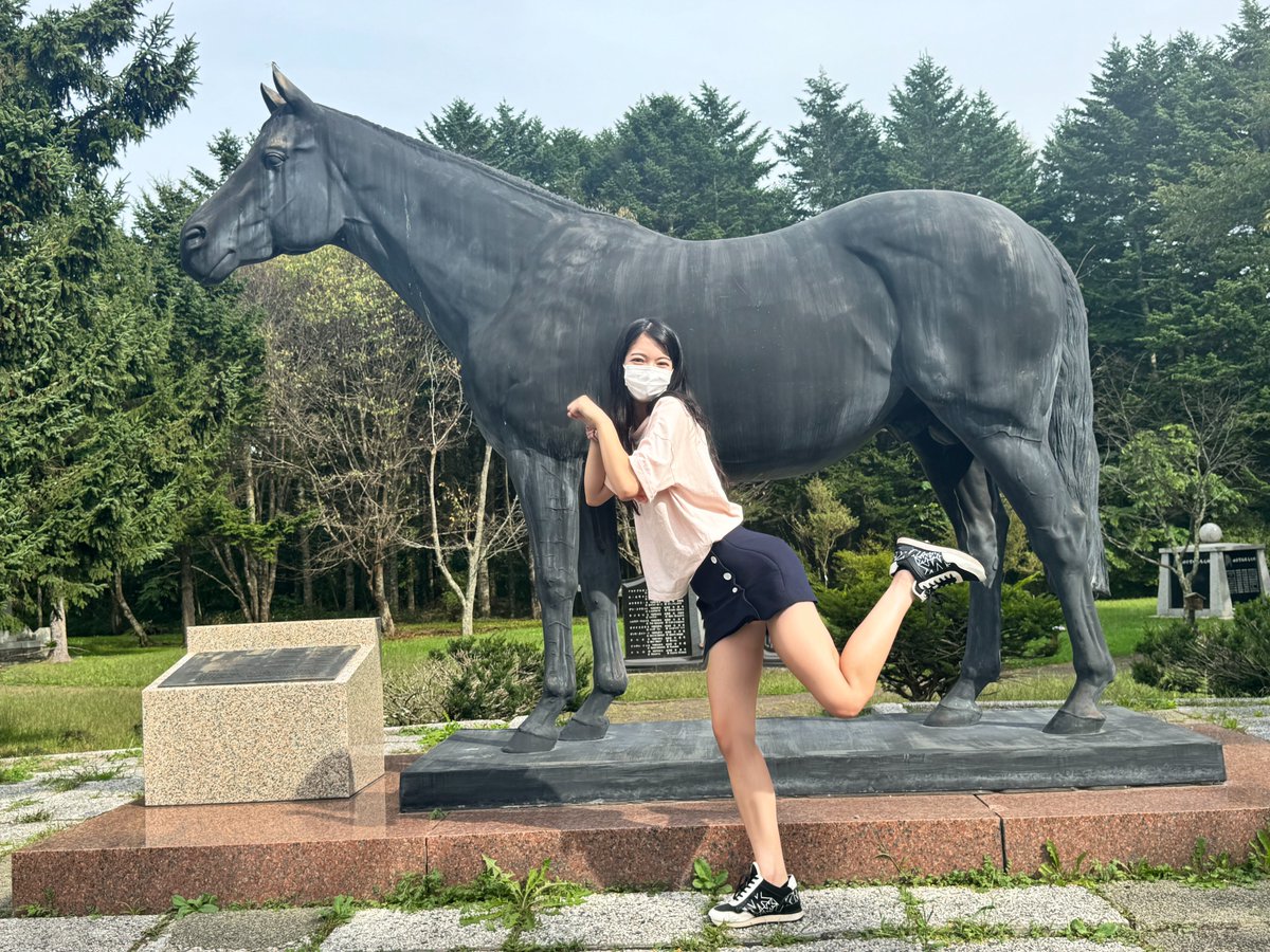 おはようございます😄 馬の町、北海道静内町からオーマイホースパーク