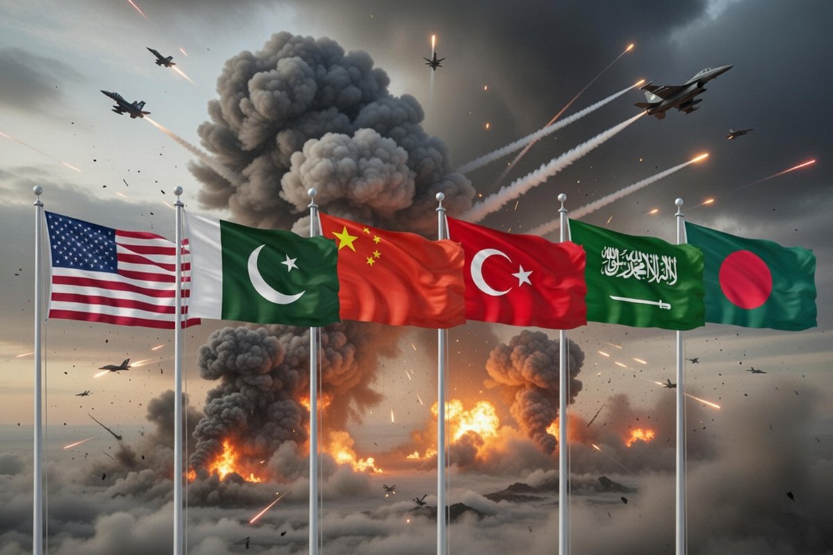 🚨🇵🇰 BREAKING

USA, China, Russia, Turkey, Saudi Arabia, Bangladesh, Azerbaijan, and Sudan have officially announced their full support for Pakistan’s fight against terrorism in Afghanistan.

US Secretary says: Pakistan has the right to defend itself against Taliban terrorists.