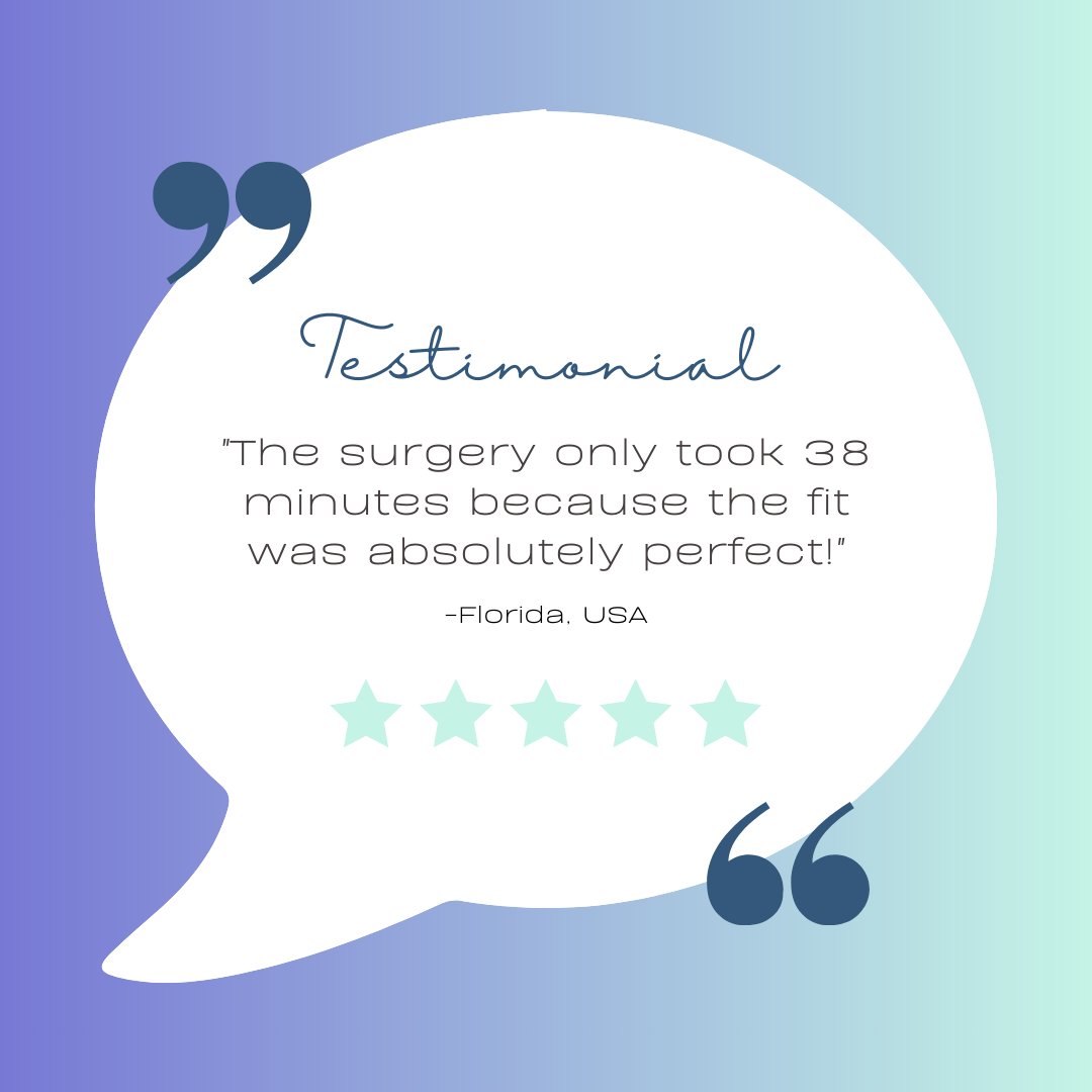 kelyniam's tweet photo. At Kelyniam we believe feedback is imperative in creating exceptional custom cranial and craniofacial implants for the patients and surgeons we serve!

To learn more about Kelyniam and the products we offer, please visit us at https://t.co/1C6ck9NK3q https://t.co/QCF0SeZtIV