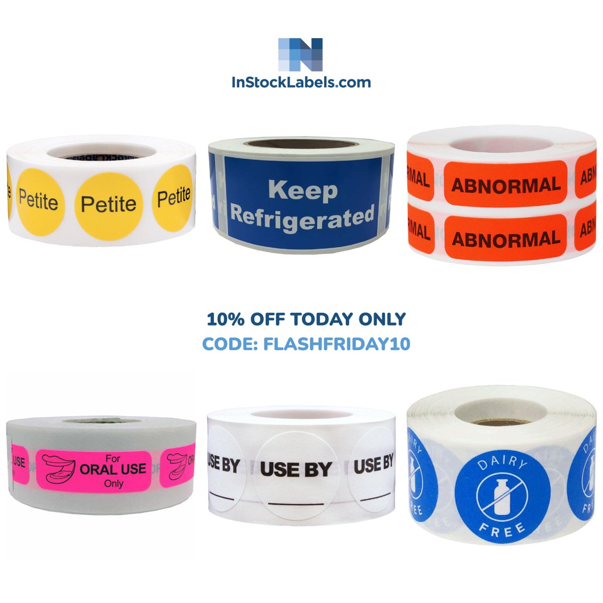 InStockLabels.com tweet media