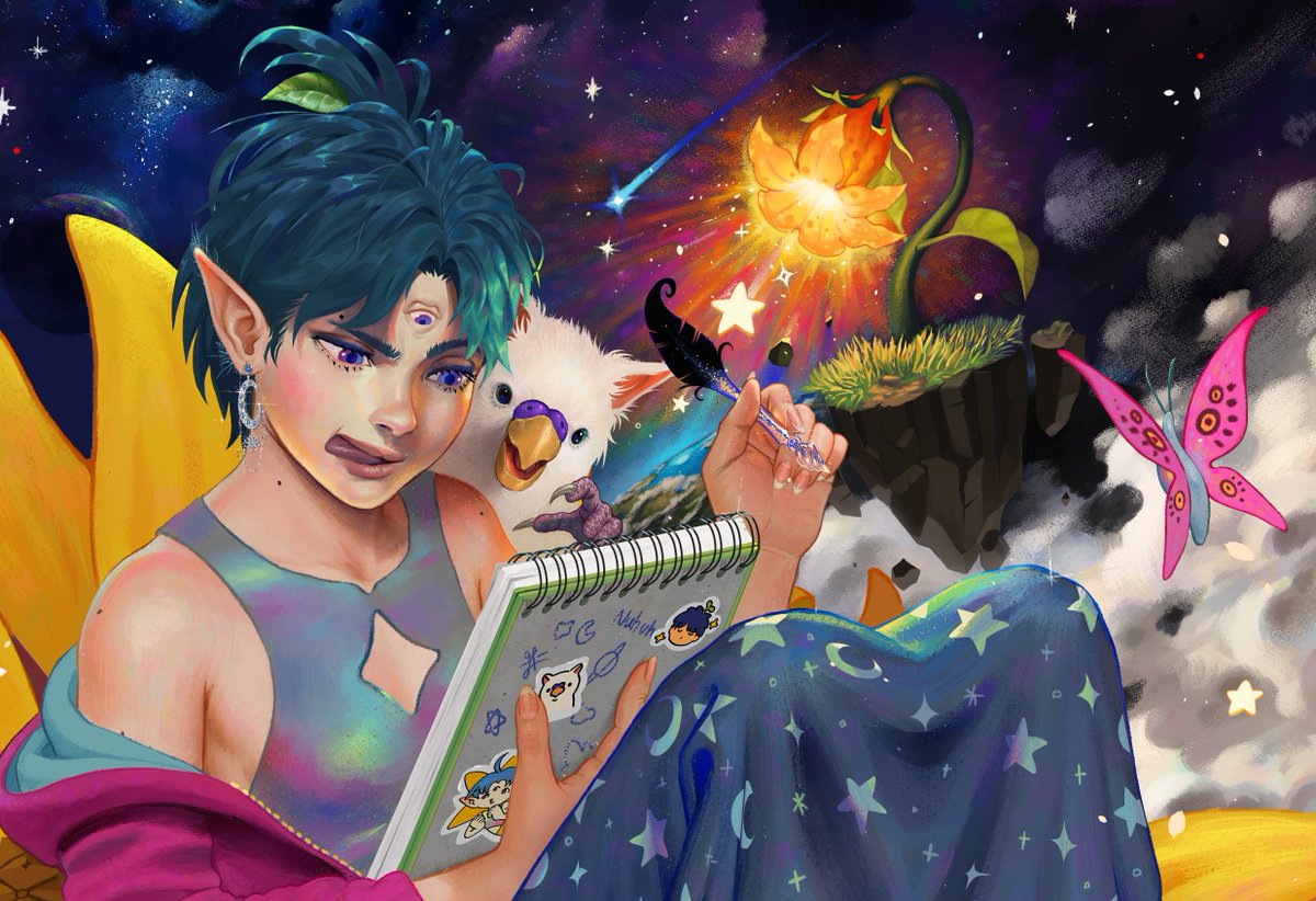 Tsukinopandaaa's tweet photo. Fellow artists! Share your art and nationality! ✨ https://t.co/t3SMKXPI2J