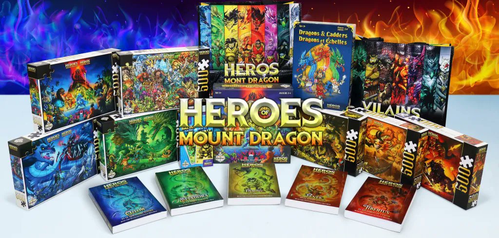 gpourgeek's tweet image. Les casse‑têtes de l’univers des Héros du Mont Dragon : une passion qui se construit pièce par pièce 🐉🧠
 gpourgeek.ca/2026/02/27/les…
#CasseTetes #MontDragon #Jeux #Puzzles #GeekCulture