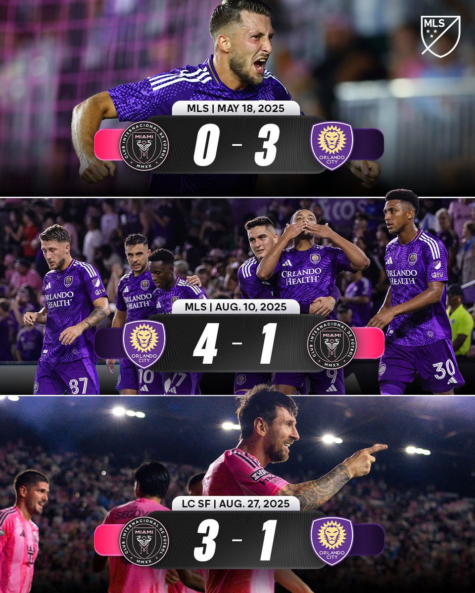 Bragging rights are on the line tomorrow night. Who's taking home the win? 🤔

Watch <a href="/OrlandoCitySC/">Orlando City SC</a> take on <a href="/InterMiamiCF/">Inter Miami CF</a> on Sunday Night Soccer, pres. by <a href="/continentaltire/">Continental Tire</a> at 7pm ET on Apple TV: apple.co/4sf99oL