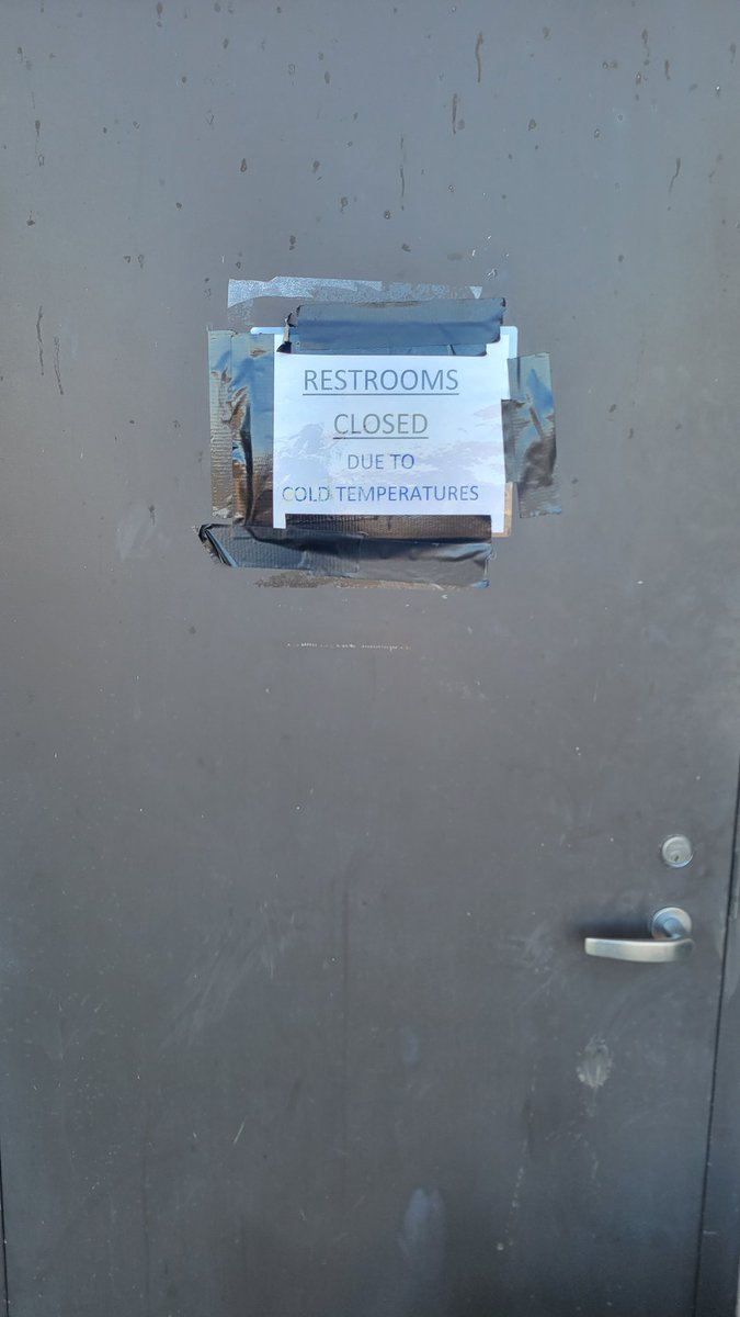CyberSSRS's tweet photo. @JCPRDparks
Sooo tell me, why are the bathrooms still closed?  If there are closed for the season, post that, otherwise, not providing this basic service raises concerns. Did some some forget about this? https://t.co/AH65VDtYOz