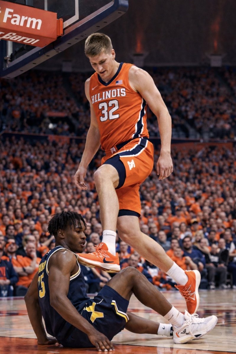 anon5900475's tweet image. It's the house that Humrichous built not the one Morez Johnson built.

Illini 87
Michigan 79