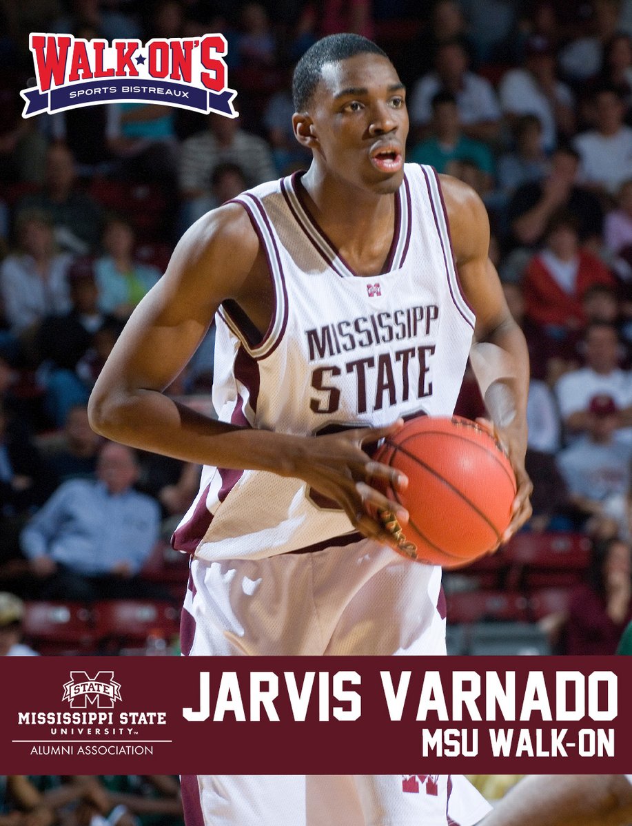 MSStateAlumni's tweet photo. You know he is the King of Swat, but did you know that Jarvis Varnado was a walk-on? ✋🏀

Happy birthday to the NCAA D-1 all-time blocks leader!

Let Walk-On's of Starkville and Southaven, both owned by MSU alums, serve as your March hoops headquarters! https://t.co/zGbOTdYoHA