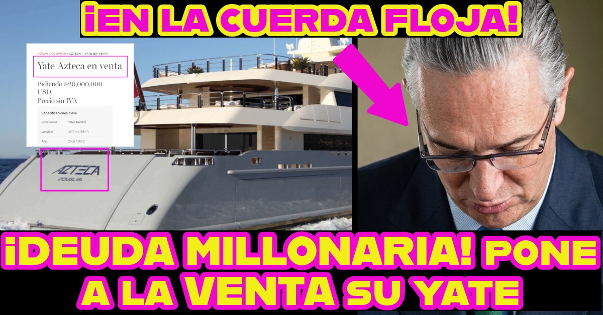 El “DEUDOR FISCAL” <a href="/RicardoBSalinas/">Don Ricardo Salinas Pliego</a> pone en VENTA SÚPER YATE youtu.be/izNI4DjMPiE?si… via <a href="/YouTube/">YouTube</a>
