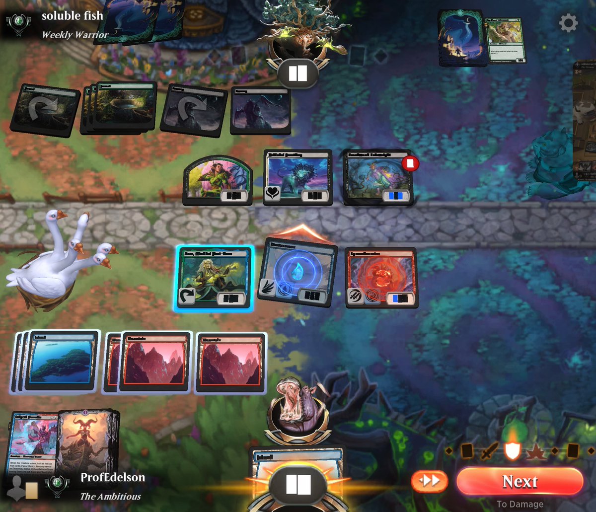 ProfEdelson's tweet photo. Why is @wizards_magic @MTG_Arena giving my cards the DOJ #EpsteinFiles treatment? https://t.co/fgD2jhp2Oe