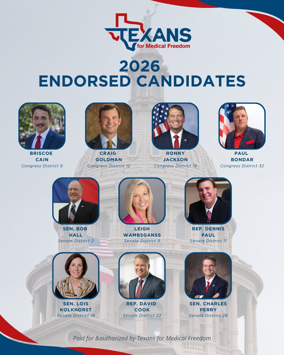 Texans for Medical Freedom tweet media