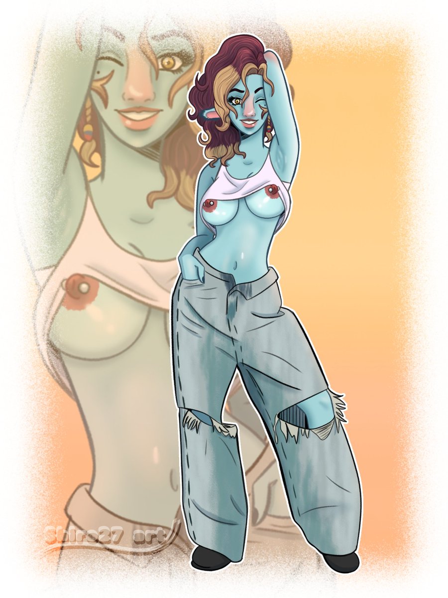 shiro27art's tweet photo. Do y'all love armpits? 👀
Say hello Shiro. My avatar.
She's a Firbolg
#originalcharacter #fursonaoc #firbolg #armpit https://t.co/4vKEH9WmZX