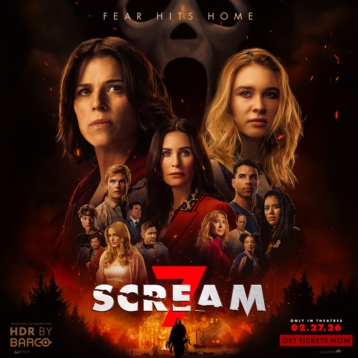 La espera terminó. vena disfrutar de #Scream7 doblada al español y siente el miedo real #ElCineEnTuIdioma. Tickets  bit.ly/3OD8P4P