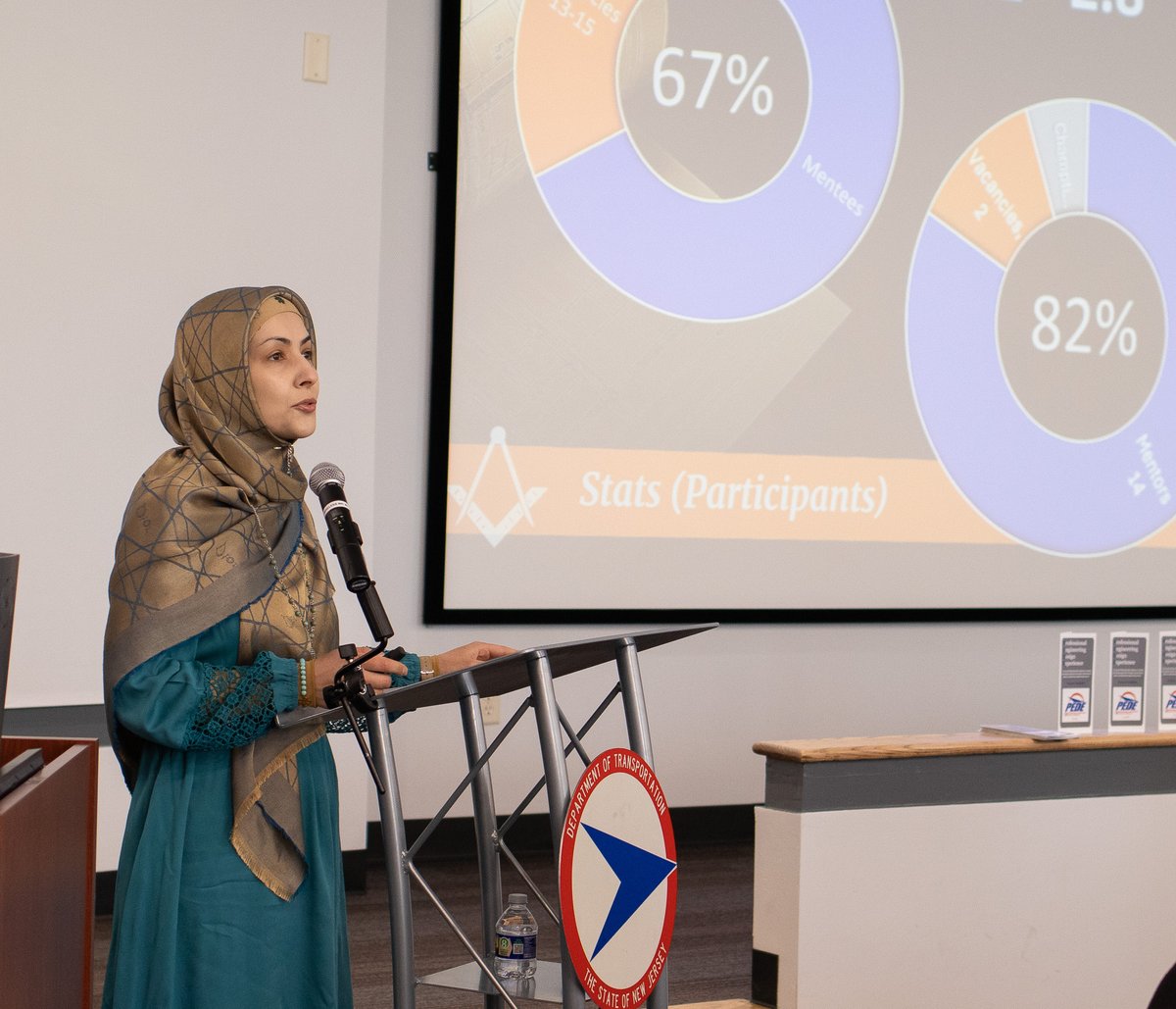 NewJerseyDOT's tweet image. This #NationalEngineersWeek, Acting Commissioner Jain celebrated the 5th Annual NJDOT Professional Engineering Design Experience #PEDE Graduation. This mentorship program allows our engineers to work towards obtaining their Professional Engineering (PE) license. Congratulations!