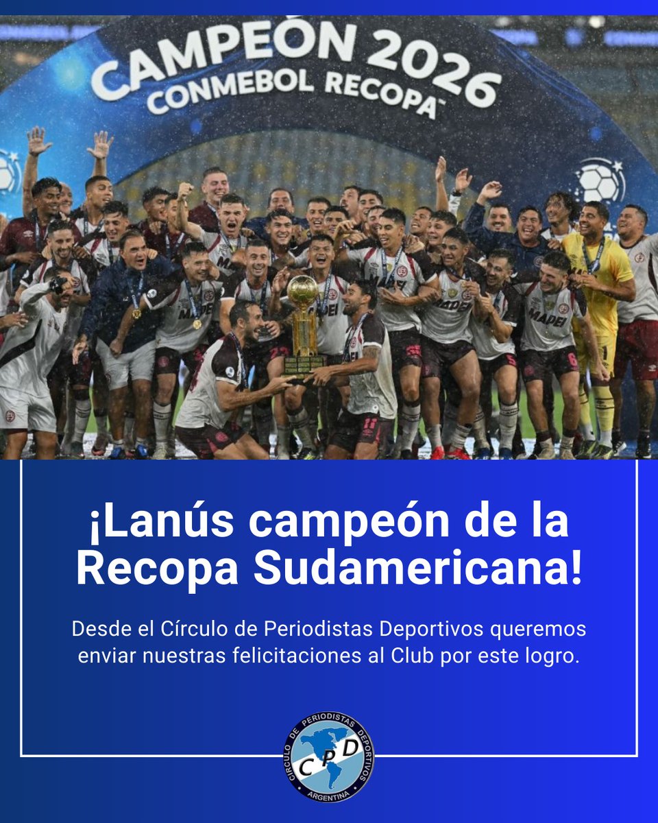 Circulo de Periodistas Deportivos tweet media