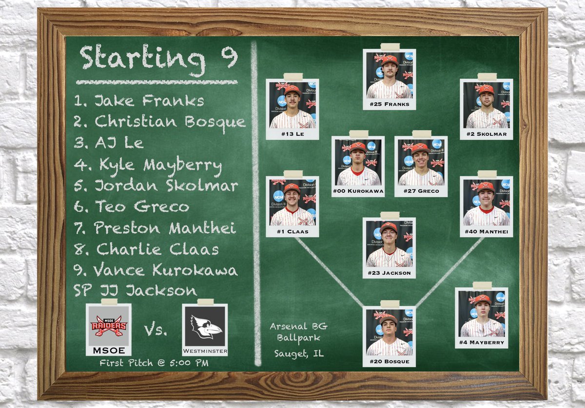 MSOE Baseball tweet media