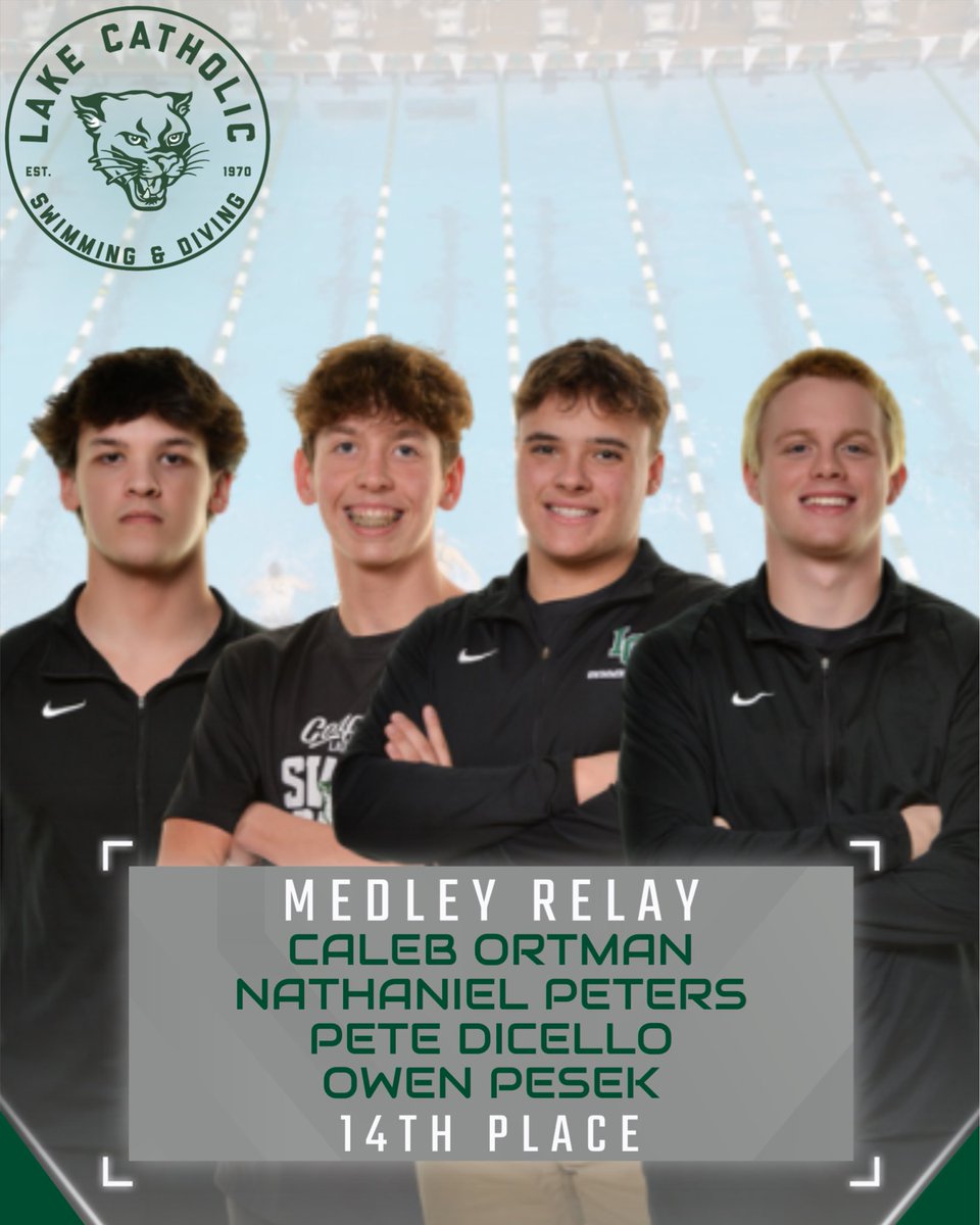 Lake Catholic Swimming & Diving tweet media