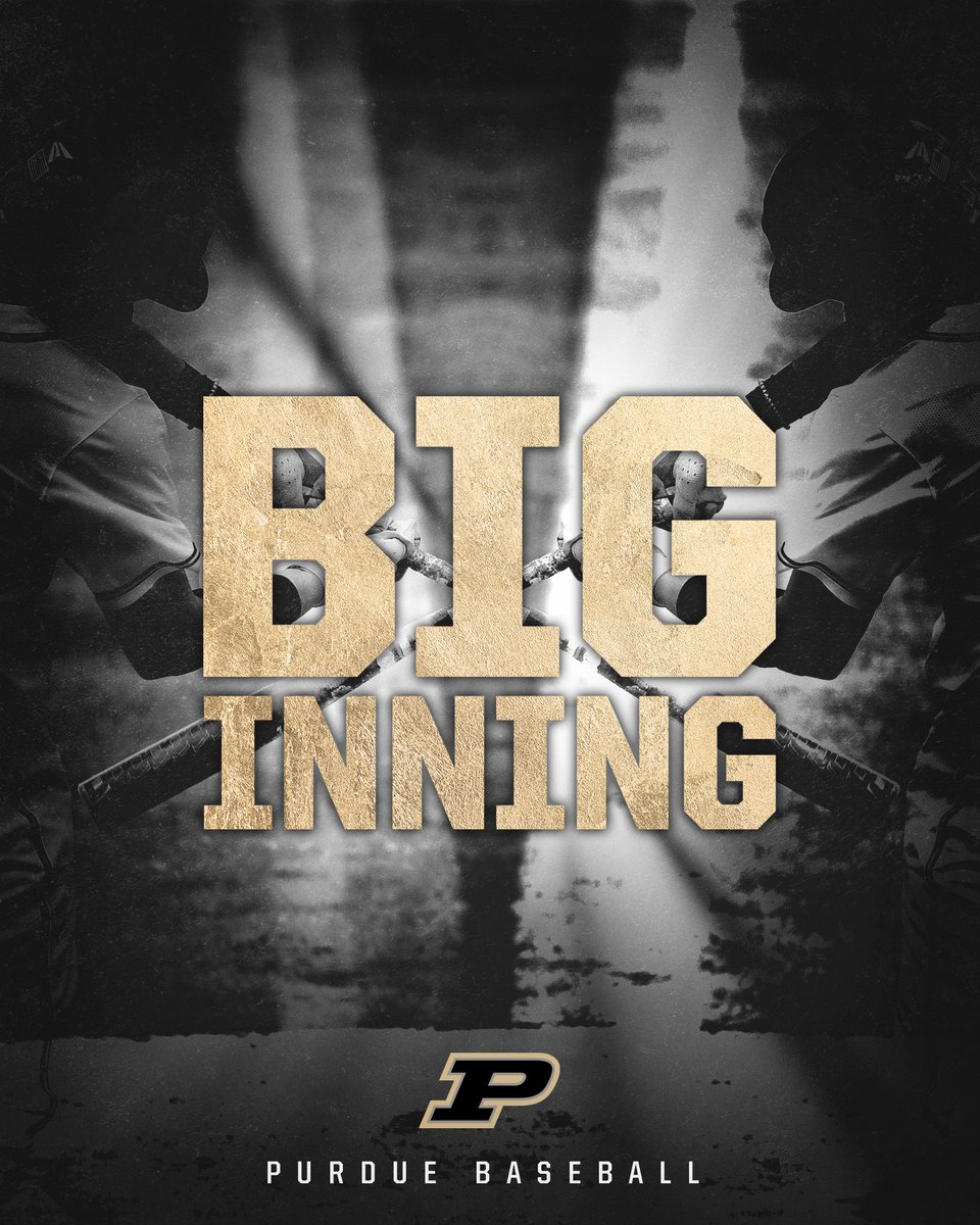 #Boilermakers Bat Around &amp; Score 5⃣ ‼️ #BoilerUp #BigInning 

🚂 Boyle Leadoff Double
💣 Flores 2-Run HR
4⃣ Richmond Walk
💥 Banks Hit &amp; Run Single
⚾️ Drake Squeeze Bunt RBI
🚀 Swiderski RBI Double
⚡️ Rogers 2-out RBI Single

End 4th: #Purdue 5, Marist 0