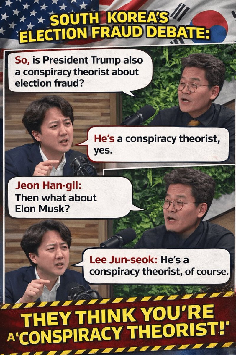 <a href="/ColonelRETJohn2/">ColonelRETJohn2</a> Lee Jun-seok is also complicit in election fraud.