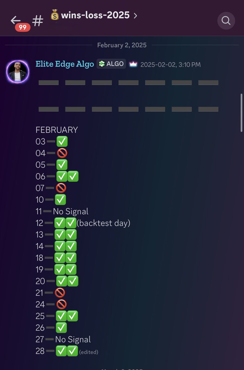 Elite Edge Algo tweet media