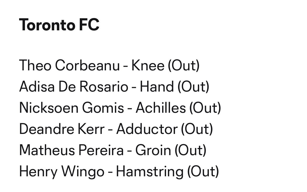 Touchline TFC tweet media