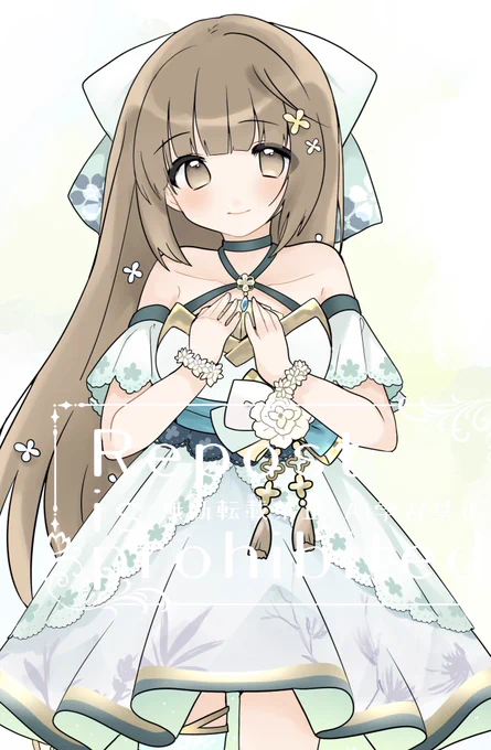 髪下ろしよしのん