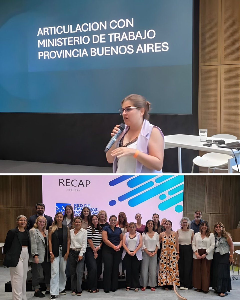 claudialazzaro_'s tweet photo. En representación del @TrabajoPBA participé de la planificación 2026 de la Red de Empresas Inclusivas, junto a organismos públicos y empresas comprometidas con más oportunidades laborales. https://t.co/jx6mZZyNBg