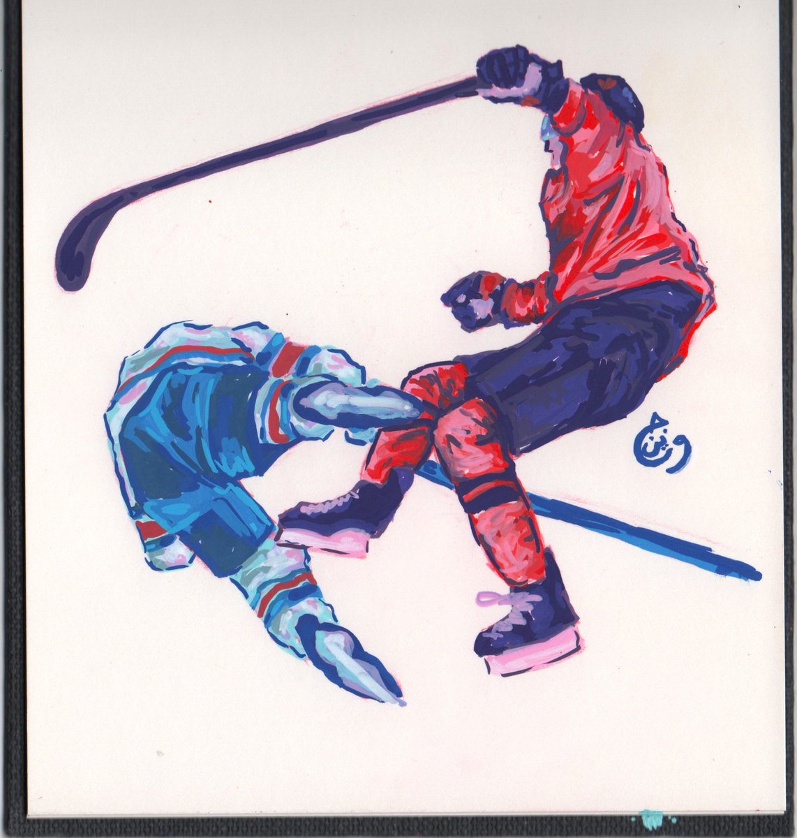 shoot pucks, hit tkachuks!