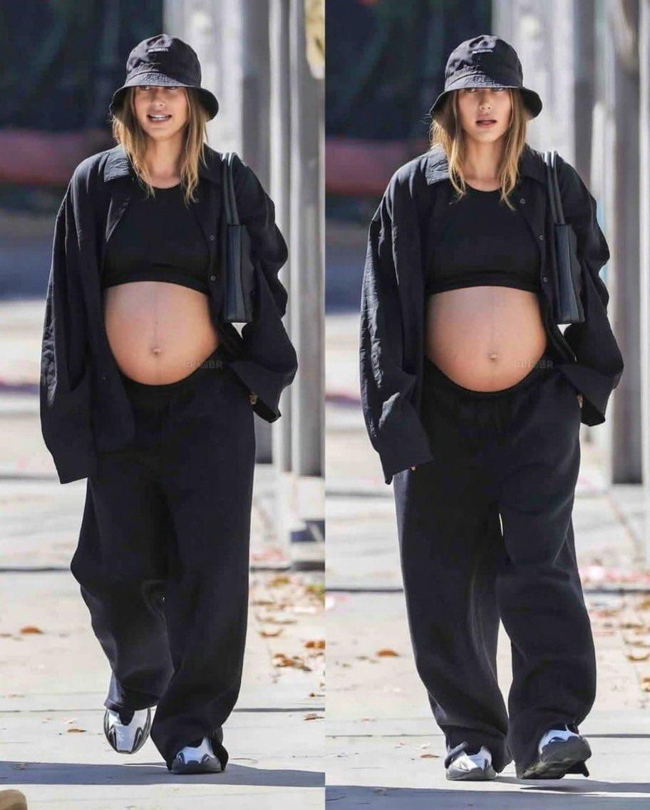 🚨 Baby Rumors Alert! 👀💥

Hailey Bieber was spotted in Las Vegas this morning, looking like she might be baby bump ready, and hours later she was seen with Justin Bieber. 😳

She also shared a new Instagram Story that’s got fans buzzing — could the Biebers be expecting their