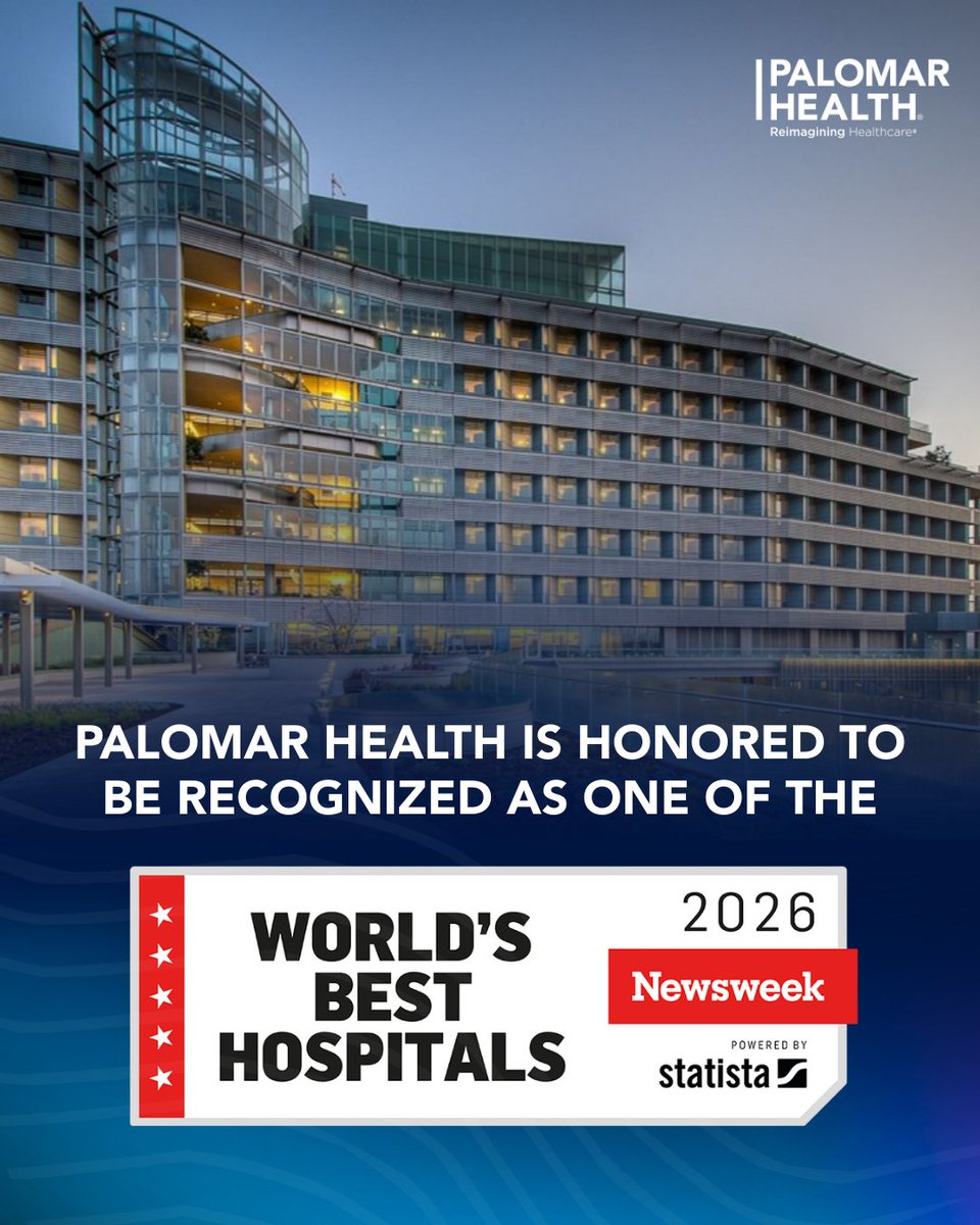 Palomar Health tweet media