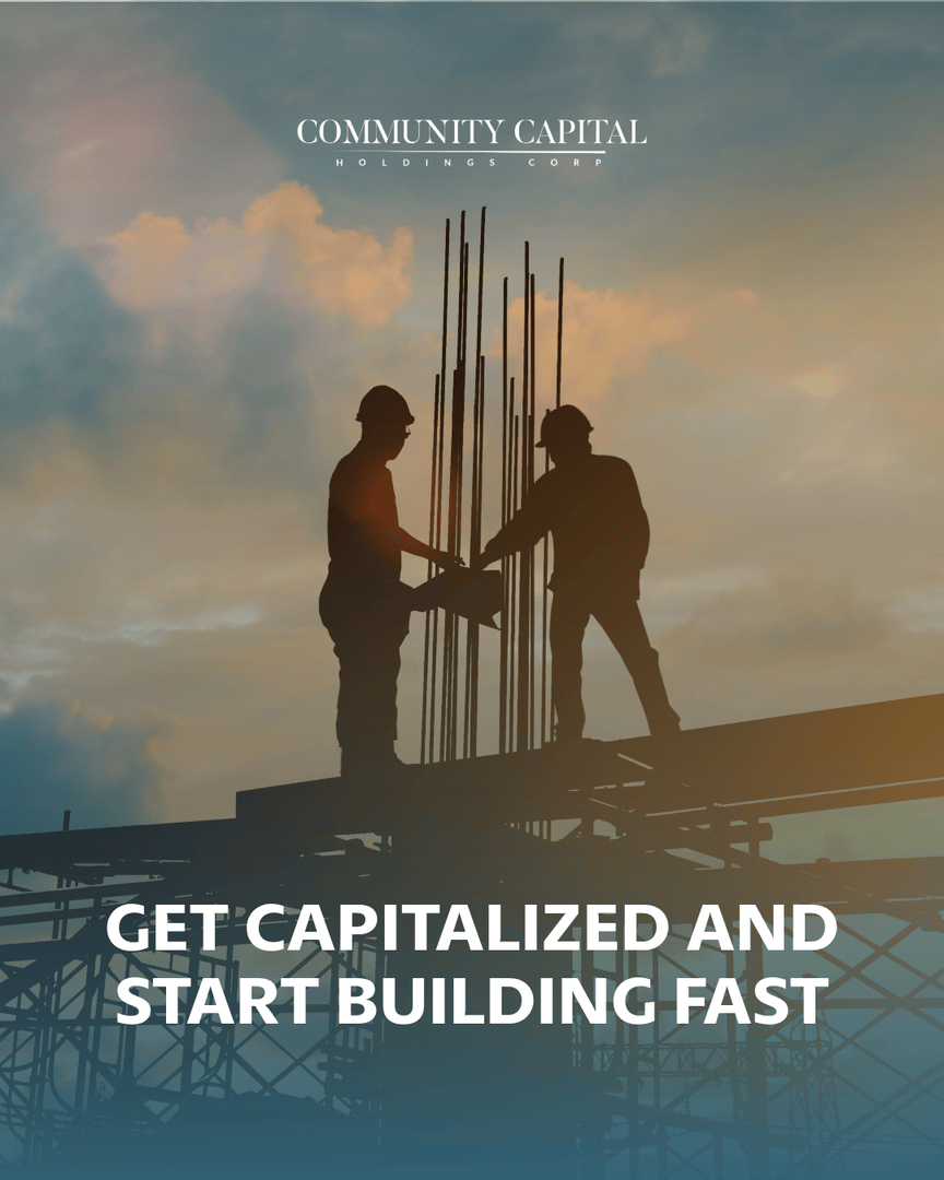 ComCapAdvisory's tweet photo. Building success starts with the right financial partner. At Community Capital, we move fast so your projects don’t have to wait. Let’s break ground on your next opportunity.

🔗 Learn more at https://t.co/yNnwXmfOkk https://t.co/yoKxpRpkXP