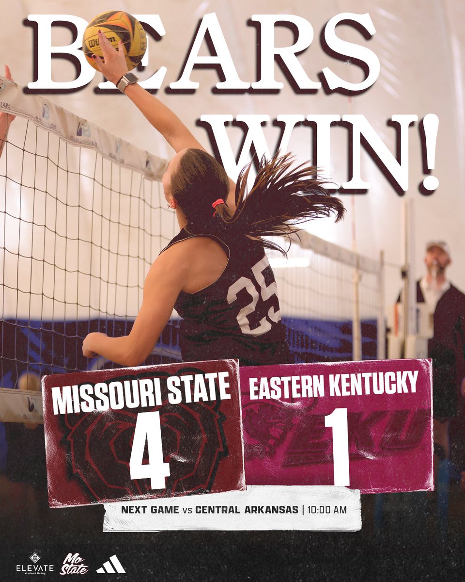 Missouri State Beach Volleyball tweet media
