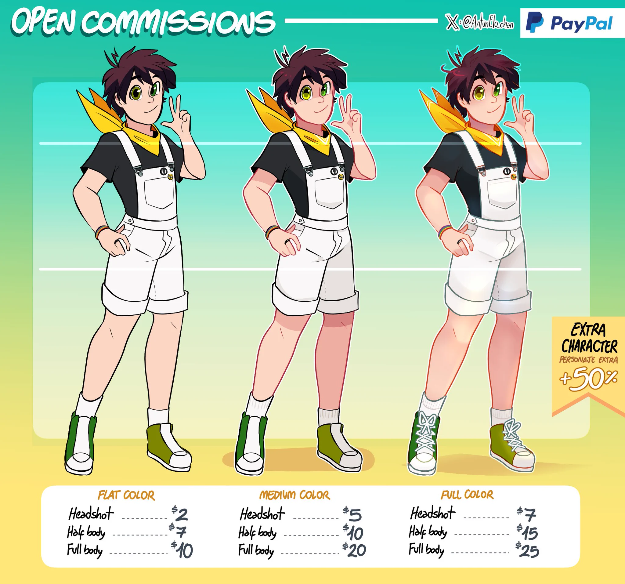 una. OPEN COMMISSIONS on X: 