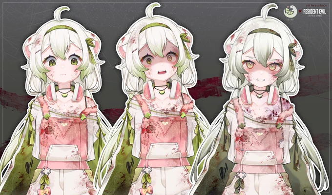 I worked on Zombie Laimu for her Resident Evil collab in partnership with Capcom!
