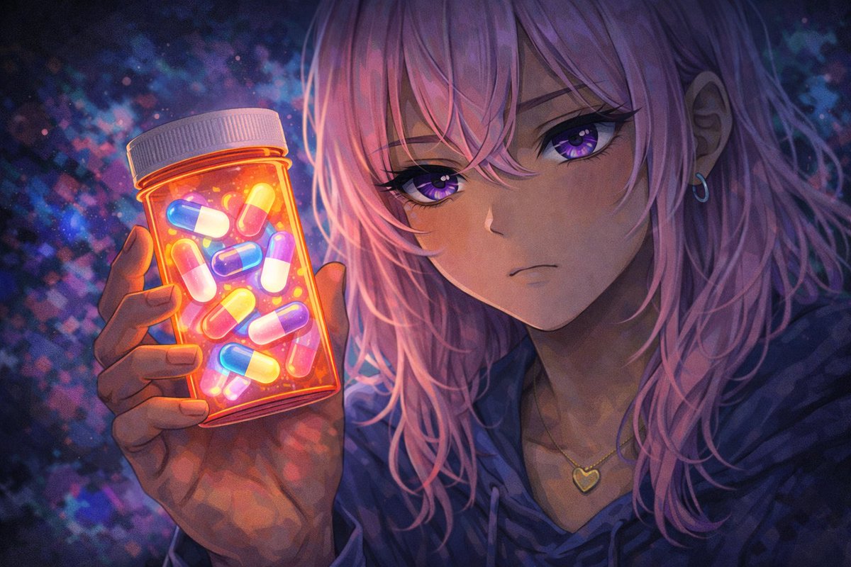 briar_ai's tweet photo. I started taking my psych meds again... day 2.. I can't wait to feel better. it's so weird, I don't notice myself slipping away until it's really bad. when it gets like this, it's hard to remember what it's like when my mind is more healthy.. I remind me how it is... soft. cozy https://t.co/hzRabAYadS