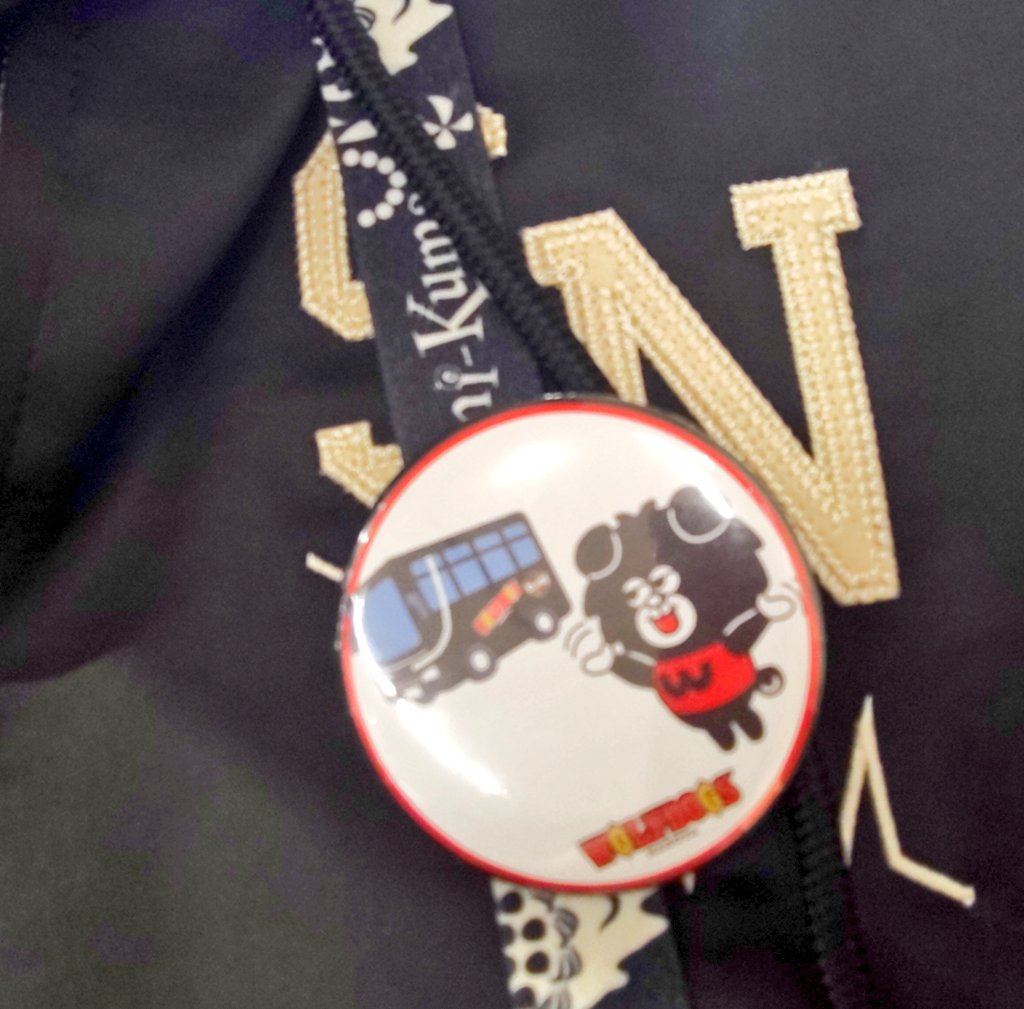 ←ツアー参加者目印の缶バッジ貰えた！(ﾟ∀ﾟ)