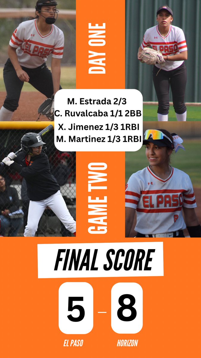 El Paso High Softball tweet media