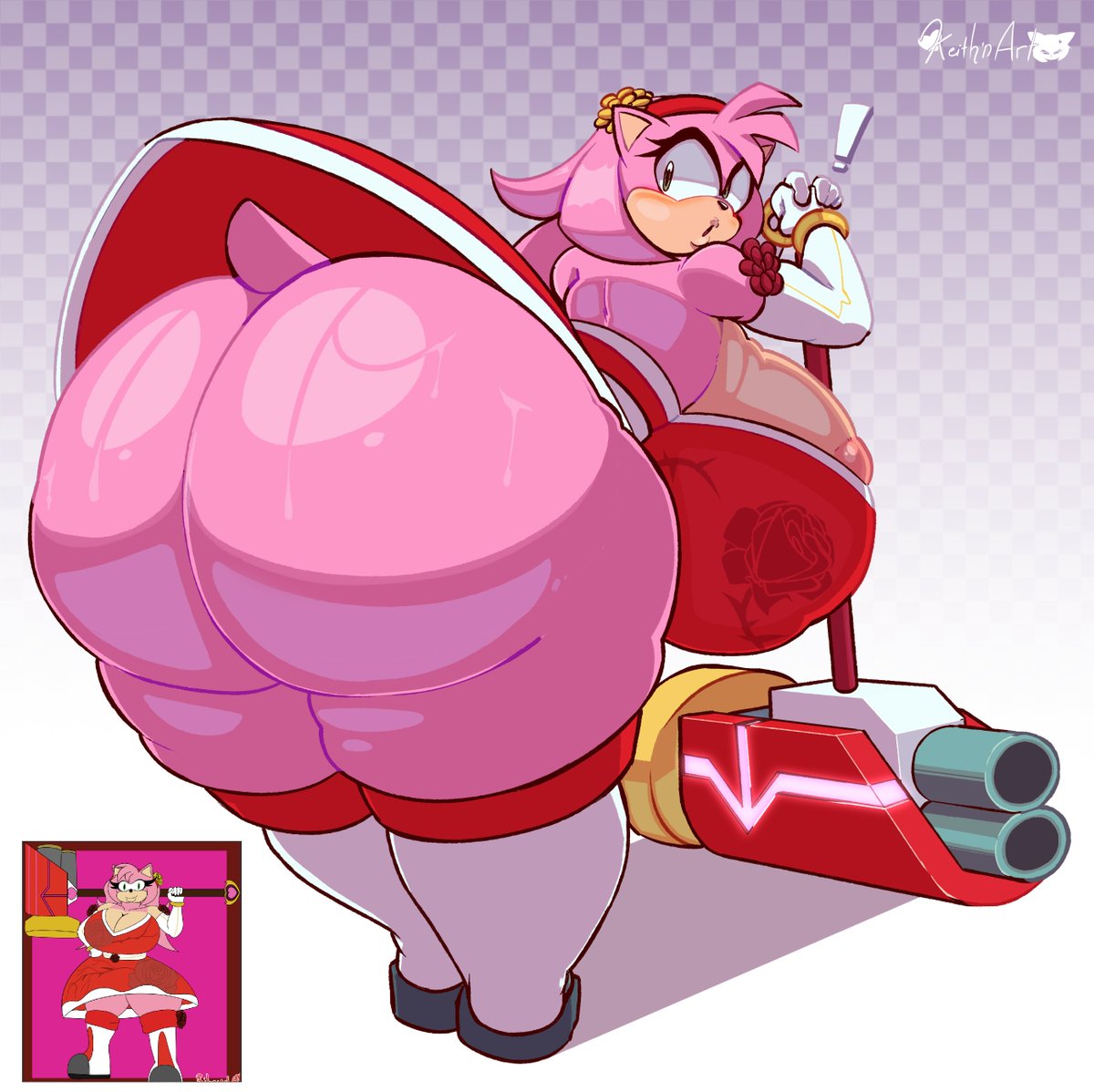 Bouncy pink buns 👀🩷