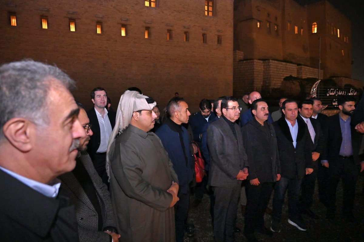 cons_erbil's tweet photo. شارك السيد حسين بن محمد الكبيسي القائم بالأعمال بالإنابة، في الجوله التي اقامها سعادة رئيس دائرة العلاقات الخارجية وسعادة محافظ اربيل بمناسبة شهر رمضان المبارك في سوق قلعة اربيل  بحضور اصحاب السعادة القناصل المعتمدين في اربيل باقليم كردستان العراق . https://t.co/pgZwRXsDax