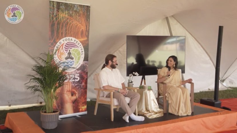 World Yoga Festival tweet media