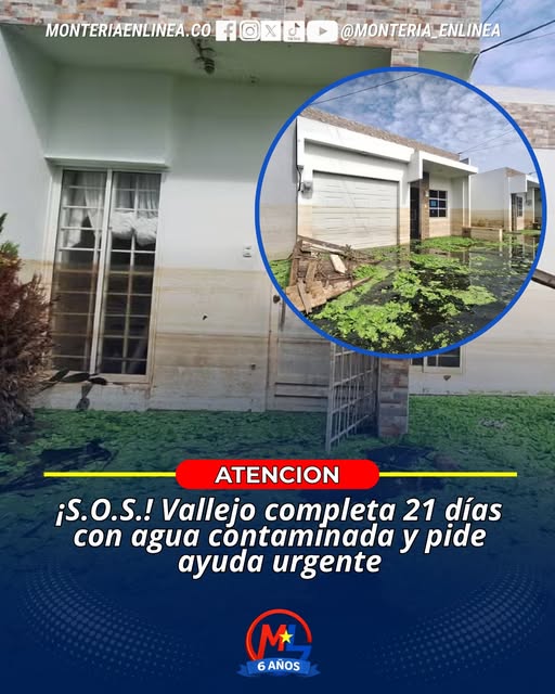 🚩#ATENCION || ¡S.O.S.! Vallejo completa 21 días con agua contaminada y pide ayuda urgente
facebook.com/share/p/1CDSQo…