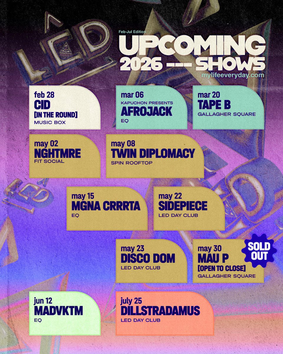 LED Presents tweet media