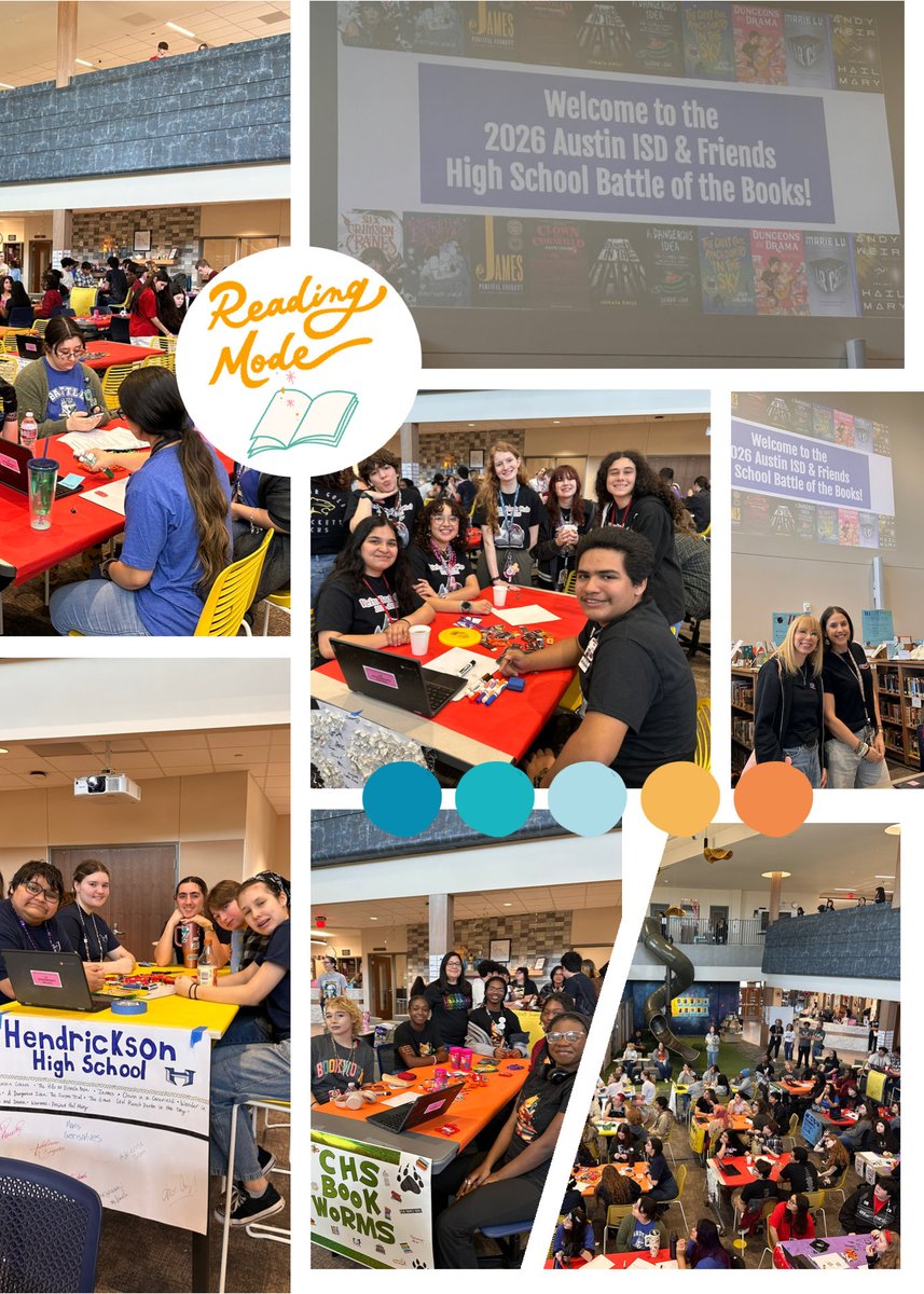 So proud to support our amazing #PflugervilleISD students at the Austin ISD &amp; Friends #BattleOfTheBooks! Their teamwork, insight, and love of reading shine bright. Huge thanks to our Connolly, Hendrickson &amp; Weiss HS teams, librarians, and organizers for making it unforgettable!