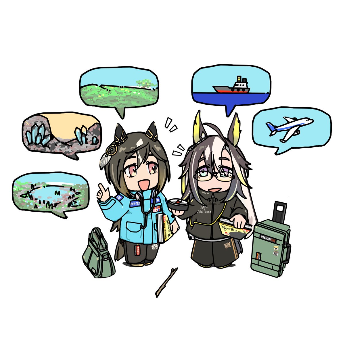 次の火曜日はどこへ行こう＿＿？